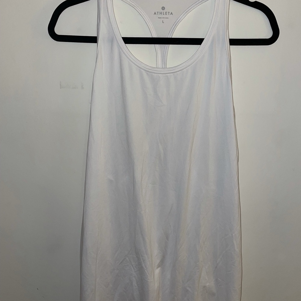 Long White Tank